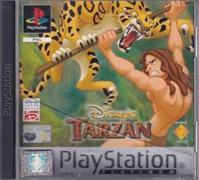 Disneys Tarzan - Platinum - PS1 (C Grade) (Genbrug)